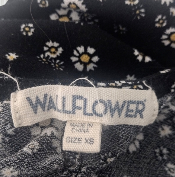 Wallflower Juniors Floral Sleeveless Summer Dress Size XS - Picture 4 of 5